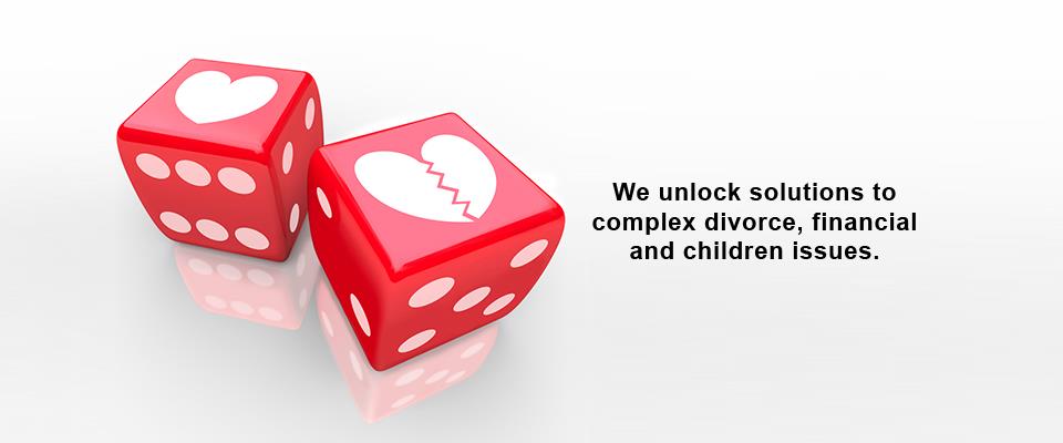We unlock complex divorce issues